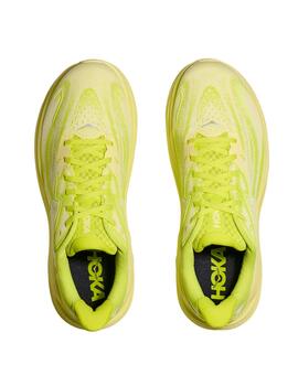 zapatilla de running hoka CLIFTON 10 hombre, amarillo fluor
