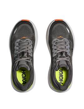 zapatilla running hoka BONDI 9 hombre, gris
