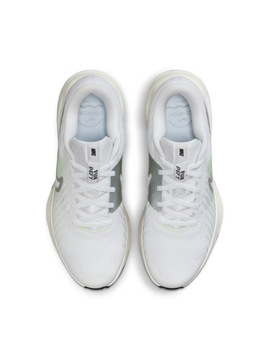 zapatilla running nike RUN DEFY mujer, blanco/plata