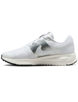 zapatilla running nike RUN DEFY mujer, blanco/plata