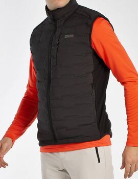 chaleco +8000 wite, negro