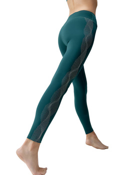 malla born living yoga KISHI verde