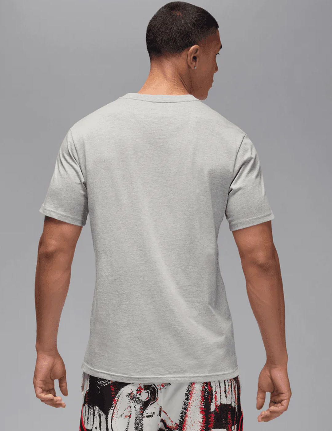 camiseta manga corta JORDAN gris