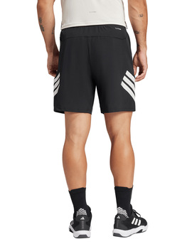 short adidas GYM+ 3S 7", negro