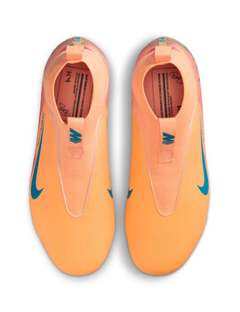 bota de fútbol nike JR. MERCURIAL KYLIAN MBAPPÉ SUPERFLY 10 ACAD sin cordones, coral