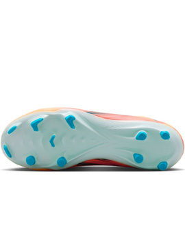 bota de fútbol nike JR. MERCURIAL KYLIAN MBAPPÉ SUPERFLY 10 ACAD sin cordones, coral