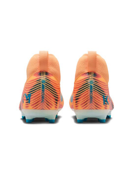 bota de fútbol nike JR. MERCURIAL KYLIAN MBAPPÉ SUPERFLY 10 ACAD sin cordones, coral