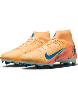 bota de fútbol nike Mercurial Kilian Mbappé Superfly Academy, coral