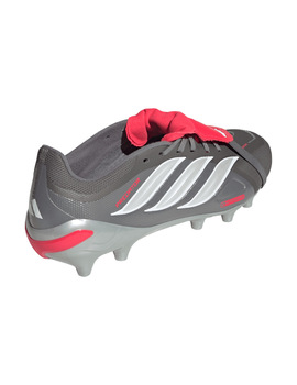 bota de fútbol adidas Predator League FT AG, gris/rojo