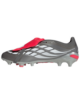 bota de fútbol adidas Predator League FT AG, gris/rojo
