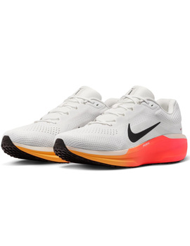 zapatilla running nike WINFLO 11 hombre, blanco naranja