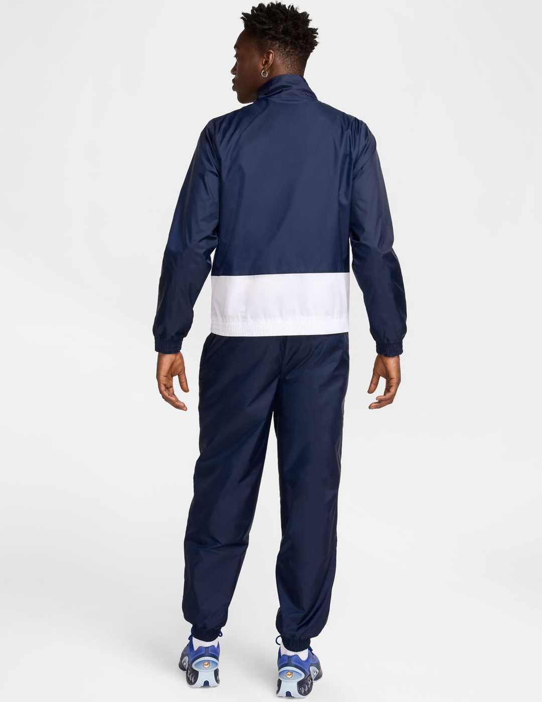 chandal nike microfibra hombre, CLUB MEN'S marino/blanco/azulón