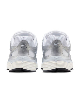 nike P-6000 mujer, blanco/plata