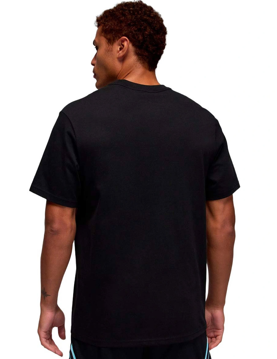 camiseta hombre Jordan manga corta negro