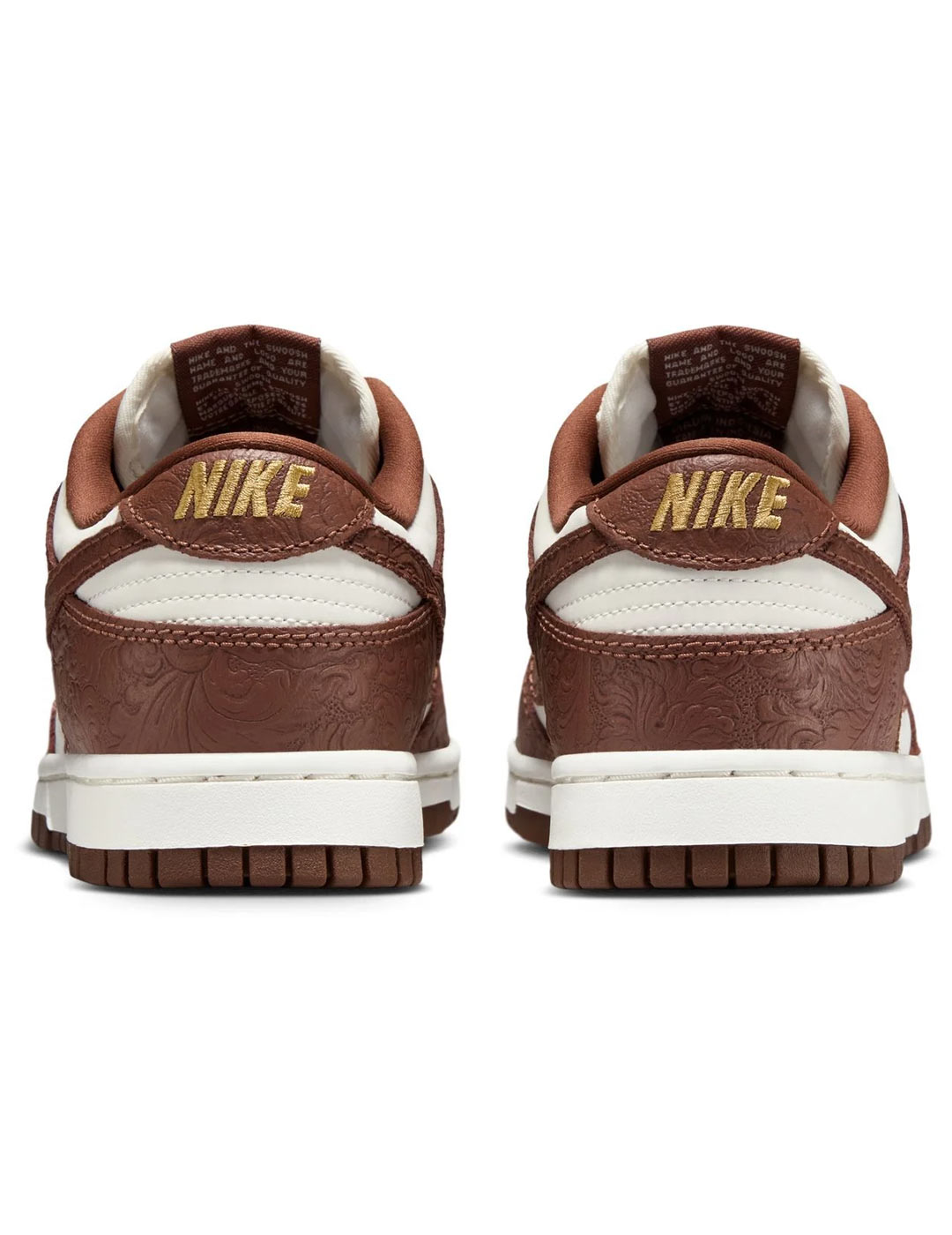 nike DUNK LOW mujer. tostado/marrón