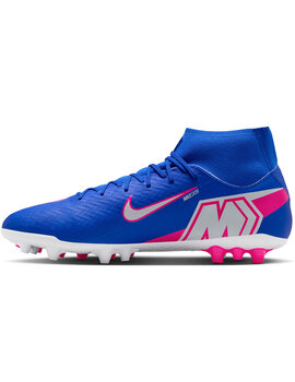 bota de fútbol nike  MERCURIAL SUPERFLY 10 ACADEMY, azulón/blanco