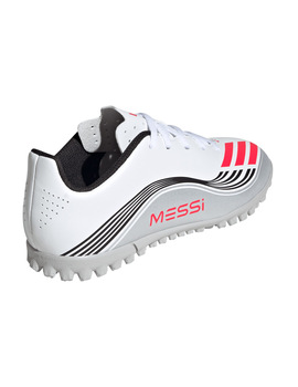 bota de fútbol ADIDAS F50 MESSI CLUB TF J, blanco