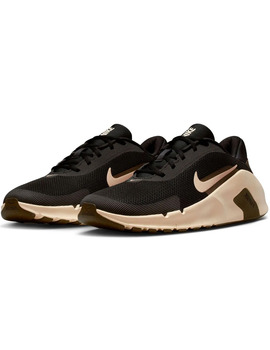 zapatilla trainning nike Flex Train Workout hombre, negro/crema