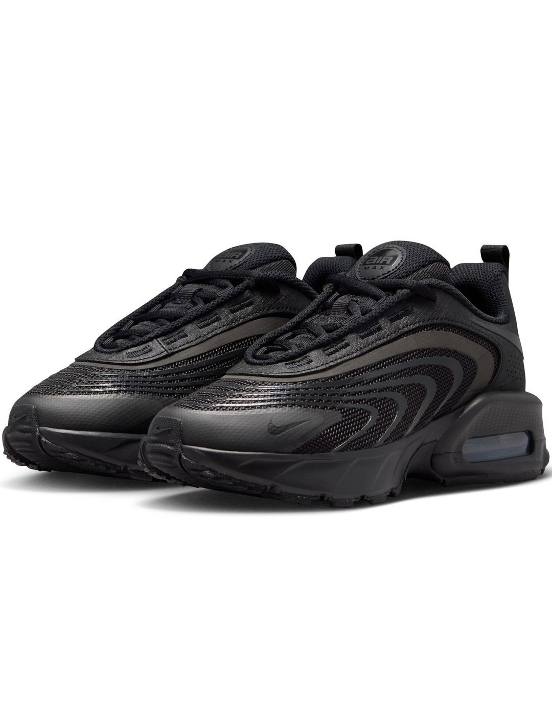 zapatilla nike AIR MAX FIRE junior, negro