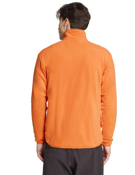 sudadera abierta Polar adidas terrex naranja