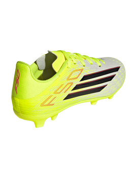 bota de fútbol adidas F50 LEAGUE FG/MG J amarillo/blanco