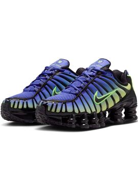 nike SHOX TL junior, azulón/verde/negro