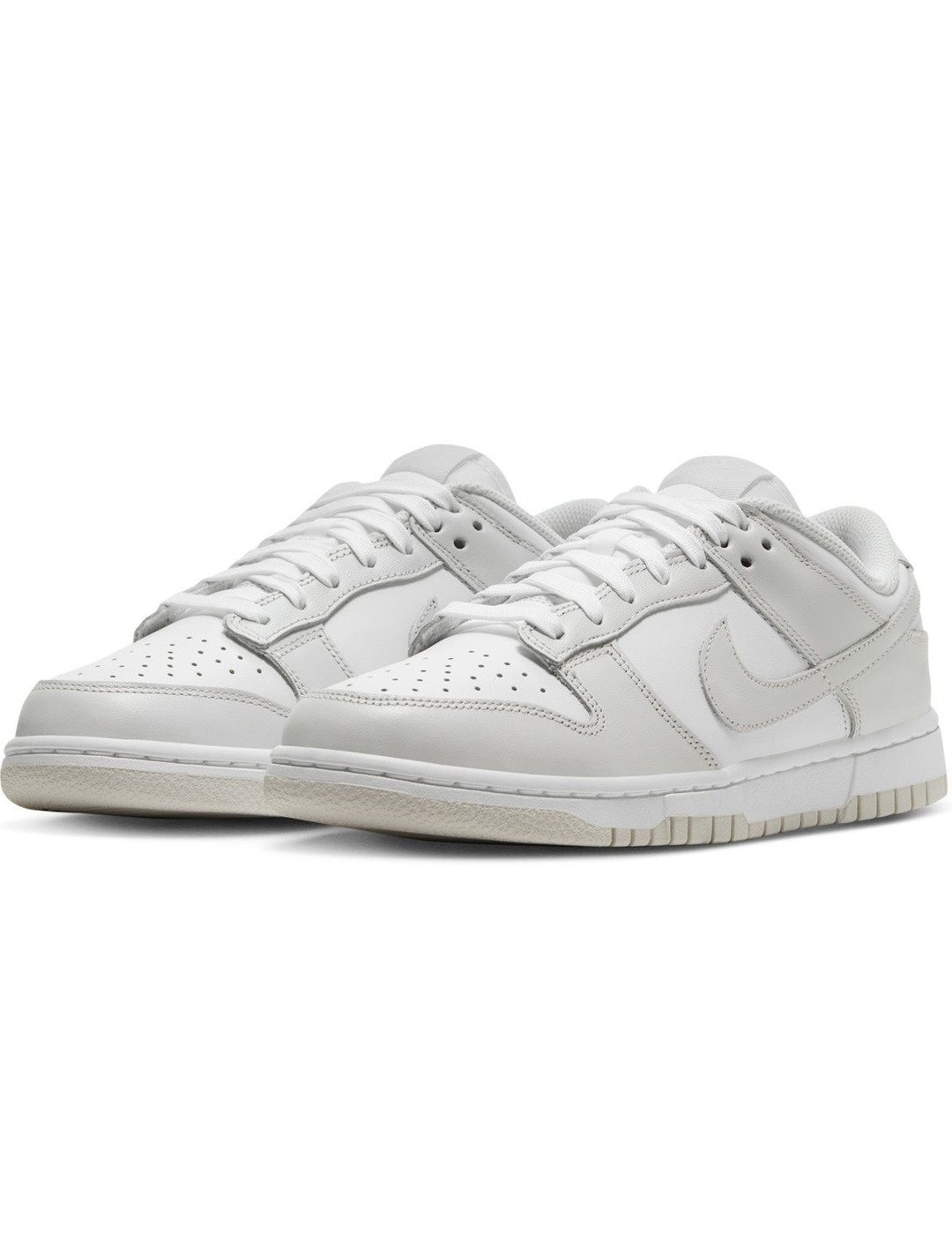 nike DUNK LOW mujer, blanco/gris