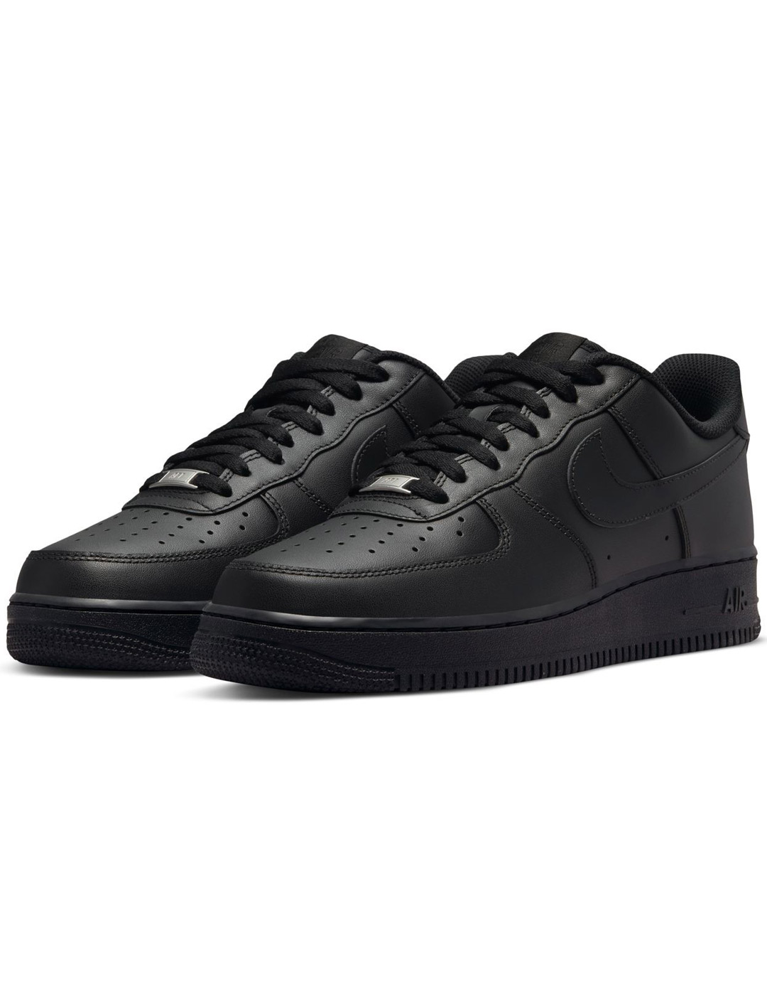 nike AIR FORCE 1 '07 hombre, negro