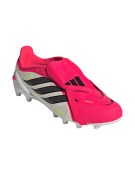 bota de fútbol adidas PREDATOR LEAGUE FT AG Junior, rojo/blanco
