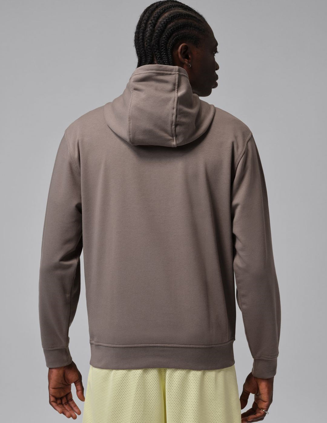 sudadera capucha hombre JORDAN SPORT CROSSOVER, marrón