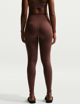 malla larga mujer nike  ONE  HIGH-WAISTED, marrón