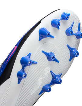 bota de fútbol nike  PHANTOM 6 LOW ACADEMY ARTIFICIAL , azulón/blanco