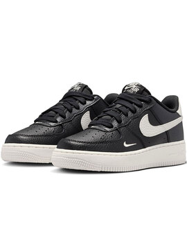 nike AIR FORCE 1 MS jr., negro