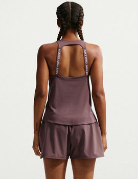 camiseta asas mujer NIKE PRO WOMEN'S DRI-FIT, marrón