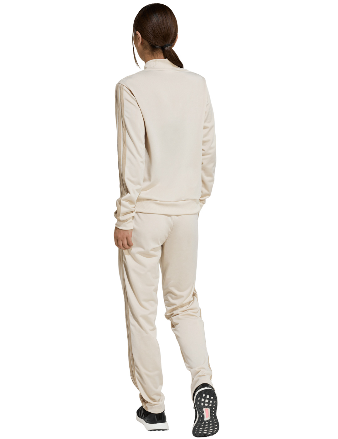 chandal adidas mujer ESS 3S, beige/camel