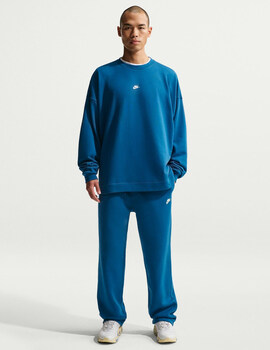 pantalón de chandal recto hombre nike CLUB, azulón