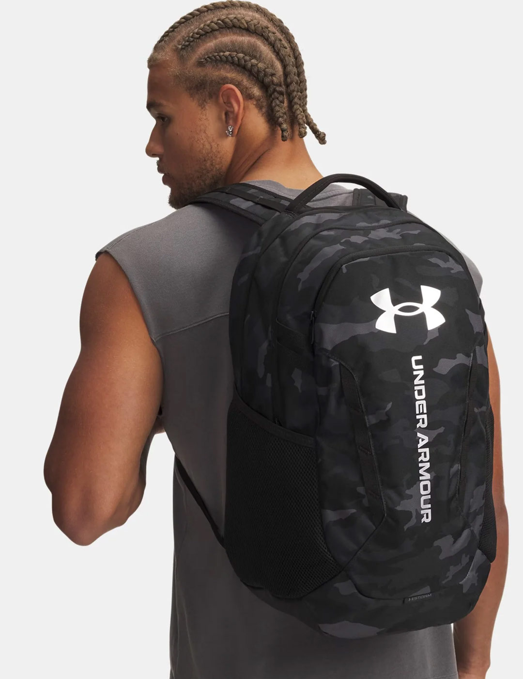 mochila under armour HUSTLE 6.0, camuflaje