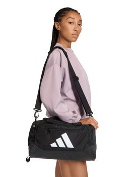 bolsa de deportes adidas clásica XS, negro/blanco