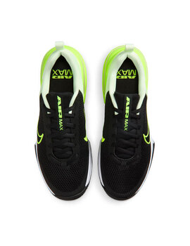 zapatilla trainning AIr Max Alpha Trainner 6, negro/verde fluor