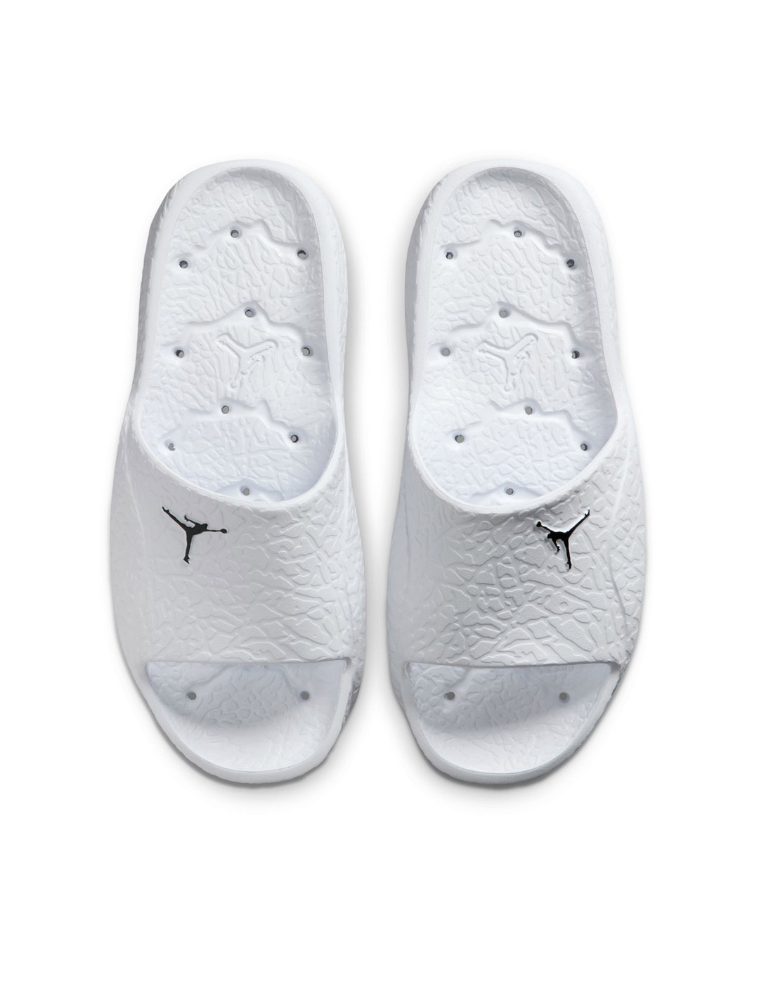 chancla JORDAN FRANCHISE SHOWER SLIDES, blanco