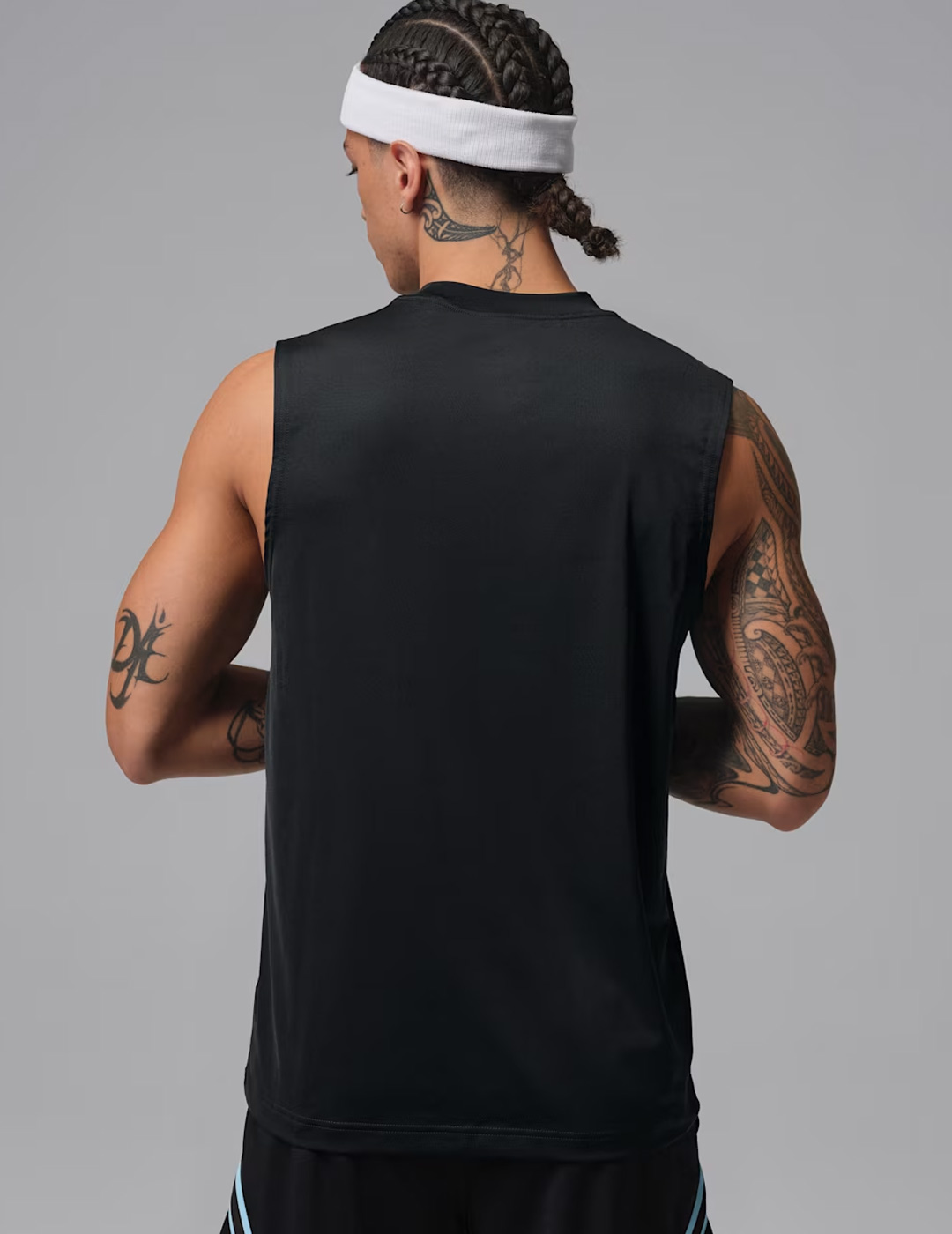 camiseta sin manga JORDAN SPORT, negro