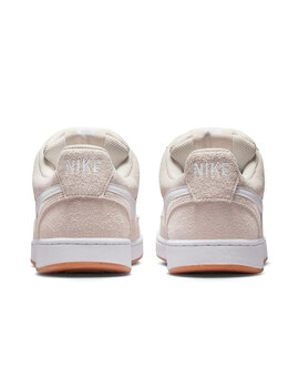 nike  COURT VISION LOW FL beige/blanco
