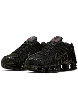 nike SHOX TL MEN'S SHOES, negro