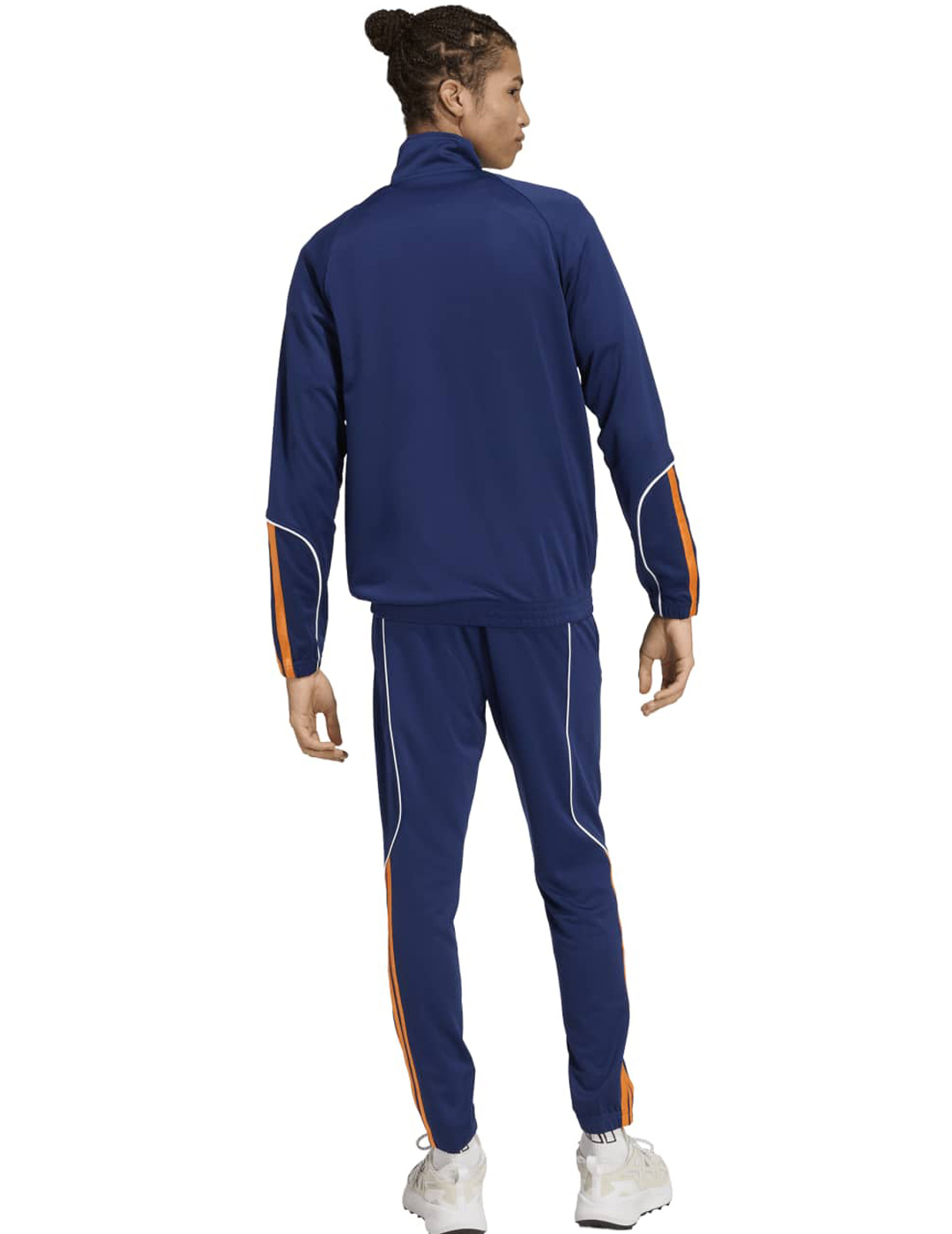 chandal adidas hombre marino/naranja