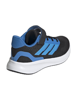 adidas RUNFALCON 5 niño, velcro, negro/azul