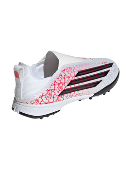 bota de fútbol adidas Lamine Yamal F50 LEAGUE turf, blanco