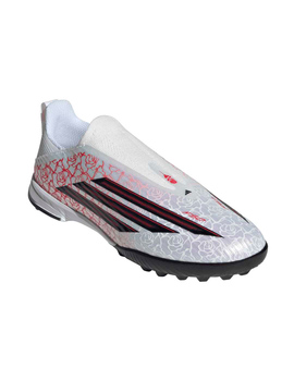 bota de fútbol adidas Lamine Yamal F50 LEAGUE turf, blanco