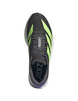 zapatilla running adidas ADIZERO BOSTON 13 hombre , negro/verde fluor