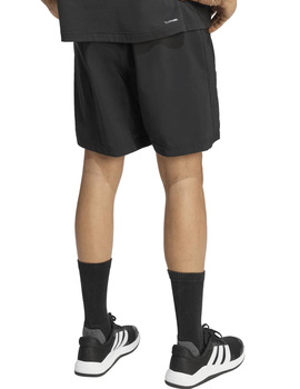 short adidas microfibra negro