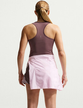 camiseta nike mujer asas running, marrón